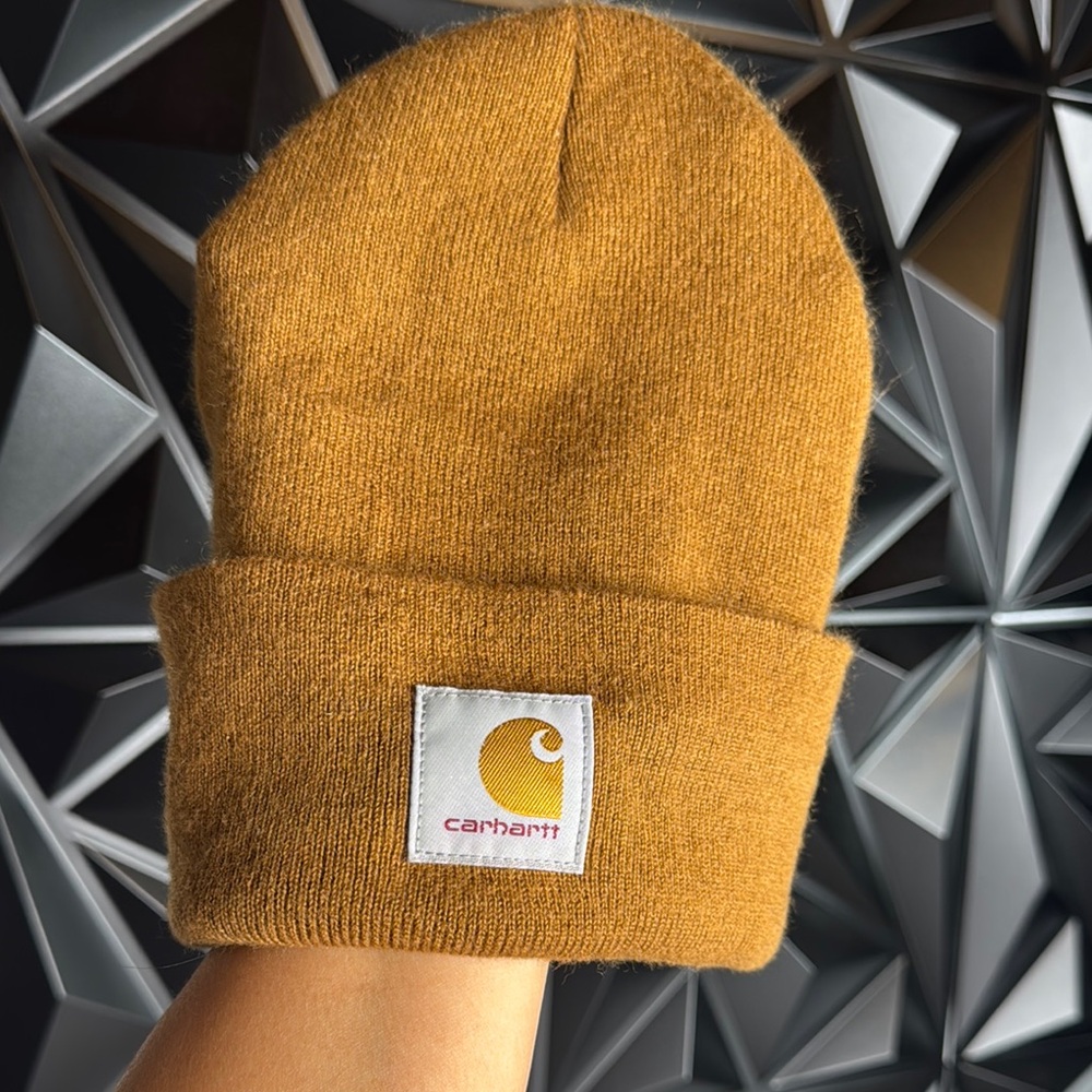Carhartt Mustard Beanie